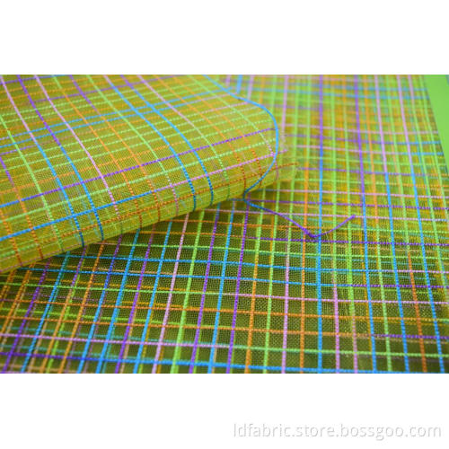Nylon Polyester bunte Karos Netzgewebe